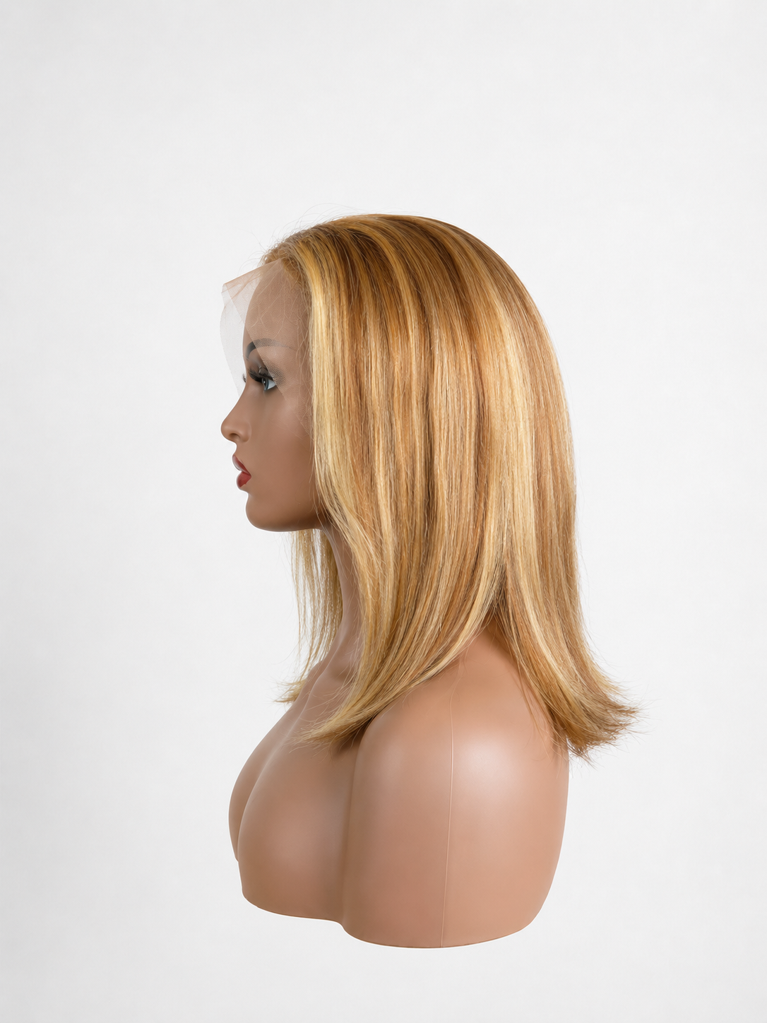 14 Inch Piano Bob wig